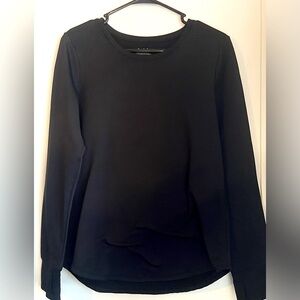 Cuddl Duds Lightly Lined Black Long Sleeve Shirt!